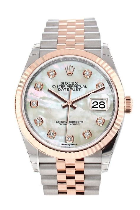 rolex datejust mother of pearl 31mm|rolex datejust 36mm white dial.